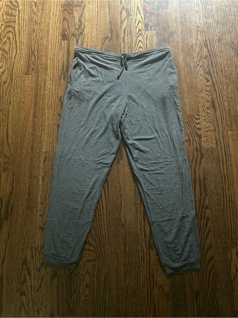 Majestic Filatures Charcoal Viscose / Elastane Luxury Joggers XL